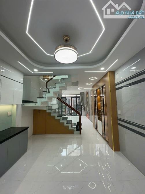 HƯƠNG LỘ 2🏩NHÀ ĐẸP 5TẦNG HẺM XE HƠI THÔNG. NGANG 4X14M. CHỈ 6,6💰  🥇Kết cấu: 1 trệt, 1 l - 1