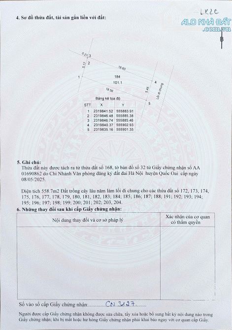 Về đất nền Láng Hòa Lạc 100m2 giá 2.45 tỷ – khu dân cư đông, tiềm năng sinh lời  Nguyễn - 1