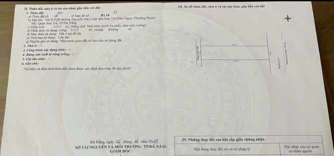 Bán lô đất đẹp mặt tiền đường Hồ Nghinh, vị trí đắc địa sát Võ Văn Kiệt và biển Mỹ Khê, - 1