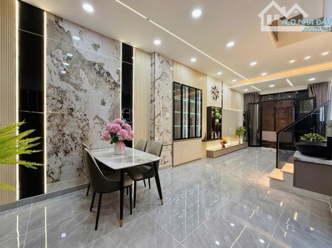 Nhà đẹp nở hậu phong thủy tốt giữ lộc - có phòng ngủ trệt - 15