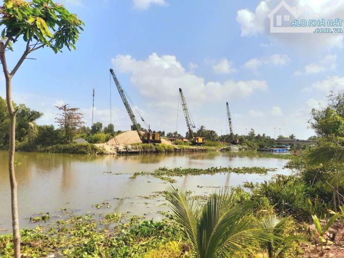 Siêu Phẩm, chỉ 900tr sở hữu 1000m2 đất vườn chanh View Kênh - 2