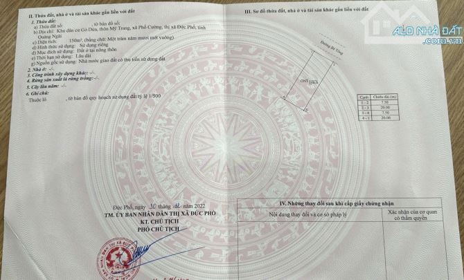 ĐẤT NỀN KDC GÒ DỪA – thôn Mỹ Trang, xã Khánh Cường - 2