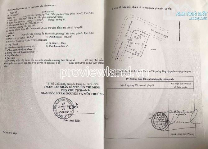 Bán nhanh lô đất 2 mặt tiền Nguyễn Văn Hưởng, khu compound, 15x21m, 93 tỷ - 2