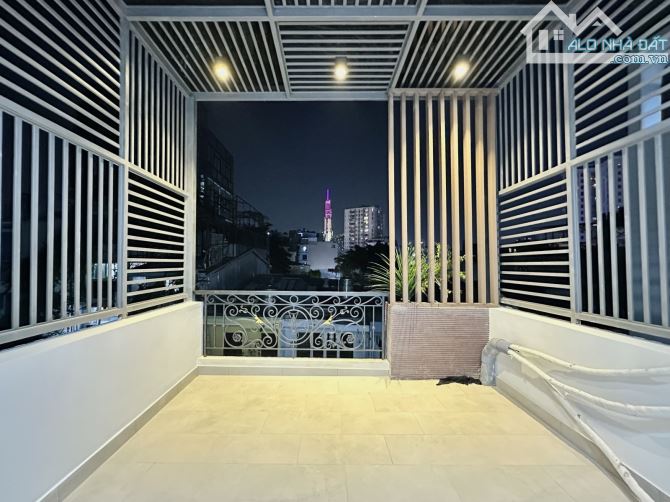 Bán nhà Bình Thạnh - Khu D nổi tiếng - 4 tầng mới - hẻm 8m kinh doanh - 2
