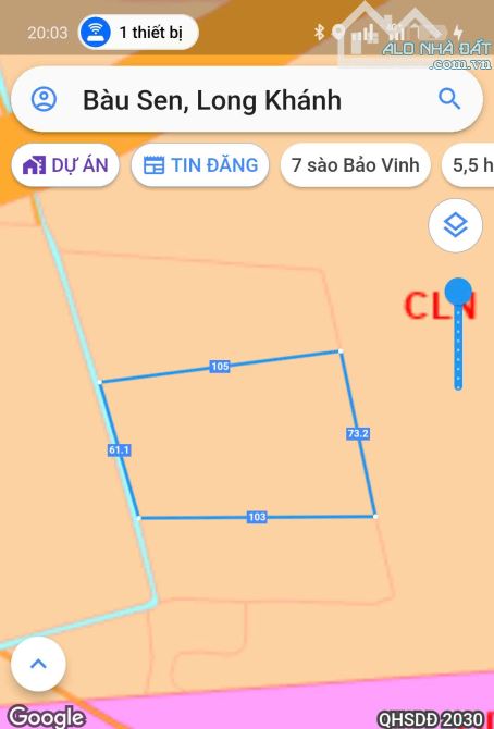 Bán gấp 2 hecta đất vườn nằm tại khu vực Bàu Sen, trung tâm TP Long Khánh - 2