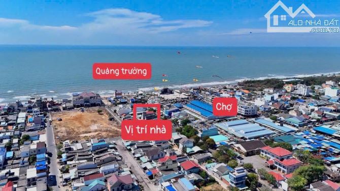 BIỆT THỰ GÓC 3 MẶT Tiền-ĐI BỘ RA QUẢNG TRƯỜNG BIỂN-dt:147m2-8x18-full thổ cư - 2