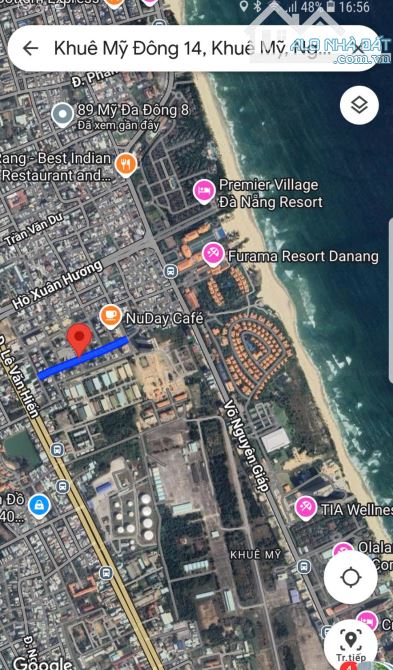 SIÊU VIP! BÁN ĐẤT 105M² - 14,79 TỶ - MT KHUÊ MỸ ĐÔNG 14 - Q. NGŨ HÀNH SƠN - 2