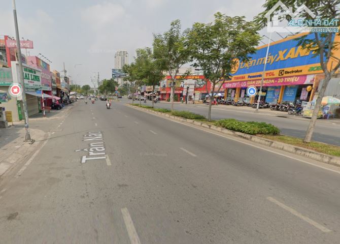 Bán nhà góc 2MT Trần Não. DT 7,6x28M - Công nhận: 200m2. XD HẦM/8TẦNG. Giá chỉ 95 tỷ TL - 2