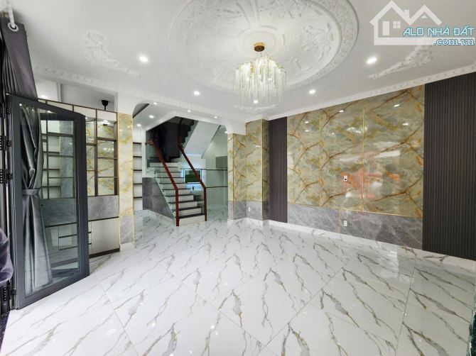 BIỆT THỰ MINI SIÊU ĐẸP – KHU CHỢ TÂN HƯƠNG – HẺM 10m THÔNG  Chỉ 7ty5  tl - 3