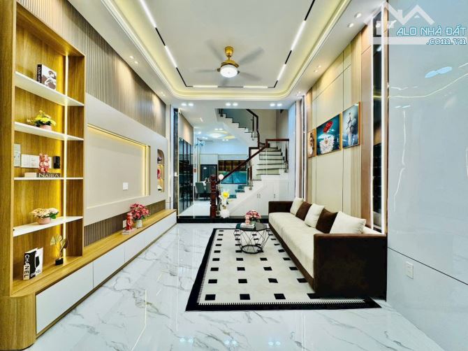Bán nhà mới như hình CC 1/ gần MT Phạm Văn Chiêu, Gò Vấp. 4x12m, 4tầng, HXH 5m, 7.6tỷ - 3