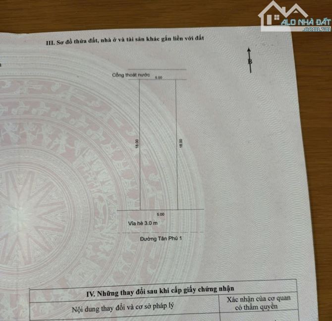 ⭐️⭐️⭐️ ĐẤT ĐƯỜNG TÂN PHÚ 1 - GIÁ TỐT ĐẦU TƯ - 3