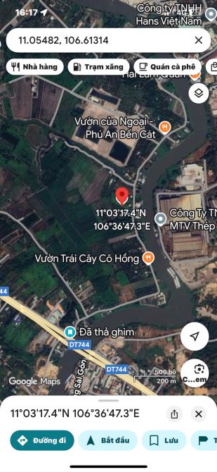 Bán đất Phú An Bến Cát gần cầu Ông Cộ 20x123m giá chỉ 5ty100 - 4