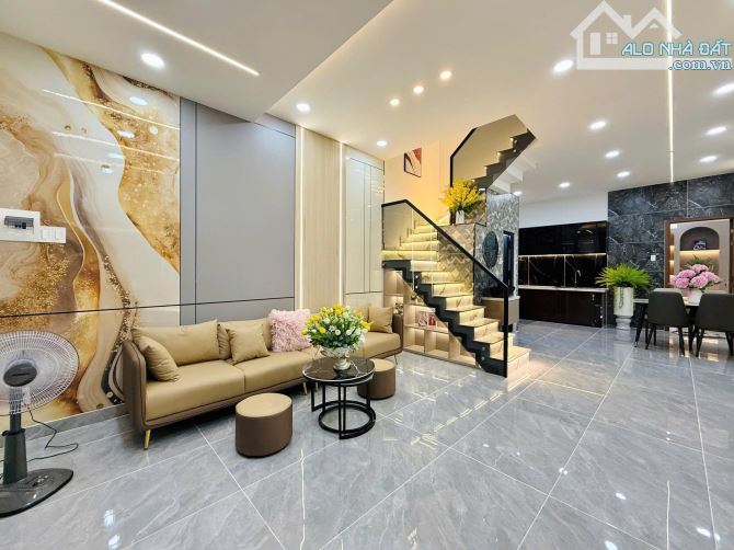 Nhà đẹp nở hậu phong thủy tốt giữ lộc - có phòng ngủ trệt - 4