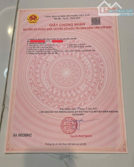 BÁN LÔ ĐẤT SIÊU HIẾM – MẶT TIỀN ĐƯỜNG 20M – KĐT PHÚ ÂN NAM 2, DIÊN AN – GẦN TP. NHA TRANG - 4