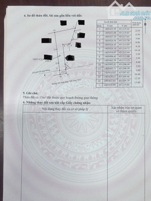 💥Đất TC 4,4*30m Nở hậu 15m,Đầu Đường Đỗ Xuân Hợp,vị trí đẹp - 4