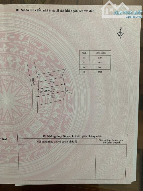 Bán nhà 2 tầng 3 ngủ tại Vị Trù, Thanh Trù, Vĩnh Yên , giá: 2,3 tỷ - 4