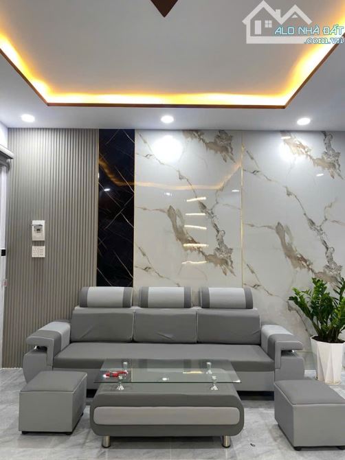 NHÀ SIÊU ĐẸP GIÁ SIÊU RẺ, NHÀ 2TẦNG DT95M NGAY ĐƯỜNG BƯNG ÔNG THOÀN, XE HƠI NGỦ TRONG NHÀ - 4
