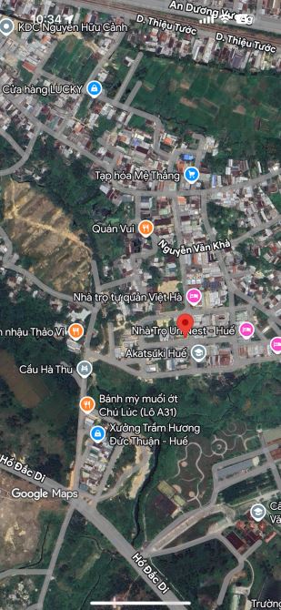 BÁN ĐẤT 2 MẶT TIỀN KQH ĐẠI HỌC HUẾ HỒ ĐẮC DI - 5