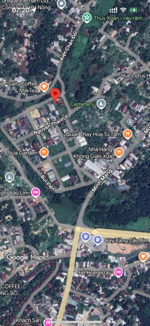 BÁN ĐẤT 244M2 MẶT TIỀN BÙI VIỆN, KQH CẦU LIM, PHƯỜNG THÙY XUÂN, TP HUẾ, CHỈ 20 TRIỆU/M2 - 6