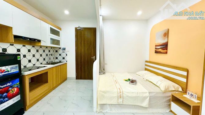Siêu dòng tiền ! Bán toà CHDV - Pháo Đài Láng 80m x7 tầng TM, MT5.65 , Doanh thu 115 tr/ T - 7