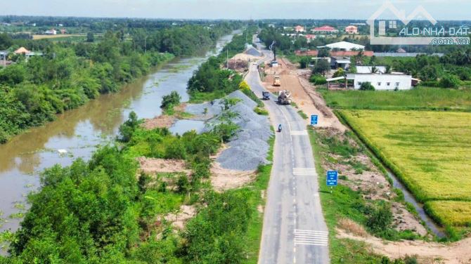 Siêu Phẩm, chỉ 900tr sở hữu 1000m2 đất vườn chanh View Kênh - 9