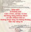 BÁN 699m2 ĐẤT TRẢNG DÀI, ĐƯỜNG NHỰA RỘNG 7m THÔNG THOÁNG, SỔ HỒNG THỔ CƯ GẦN CÂY XĂNG 26
