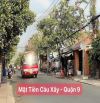 Đât MT đường Cầu Xây p.Tân Phú Q9 Dt:115m2 ngang 5 7ty450