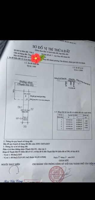 chủ bán đất  đường Nhựa 05 tại cù lao thành hội Tân uyên giá rẻ vô cùng . - 2