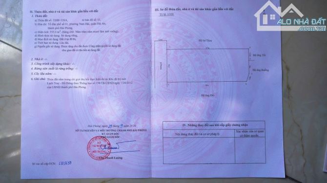 555m ĐẤT CHIA LÔ ĐƯỜNG NHỰA ĐƯỜNG HÀNG TỔNG GIÁ 30 triệu/m