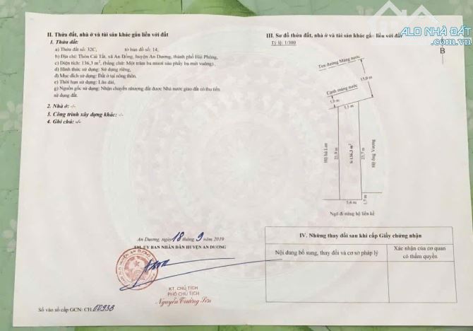 Bán lô đất mặt đường Máng Nước An Đồng vị trí trung tâm buôn bán