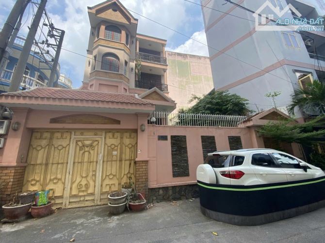 biệt thự hẻm xe tải hoàng văn thụ ngang lớn 12m công nhận 245m2 hầm 5 tầng thông thoáng