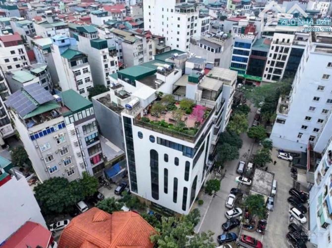 Bán tòa nhà Dịch Vọng Hậu,dt140m2x9 tầng,mặt tiền8m,kinh doanh sầm uất,vỉa hè rộng,48 tỷ