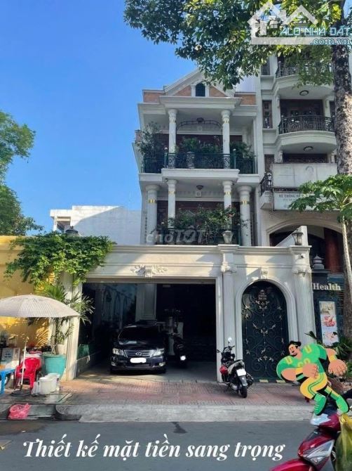 Biệt thự sân vườn 6 Hồ Xuân Hương Quận 3 DT 8x23m trệt 2 lầu giá thuê 190 triệu