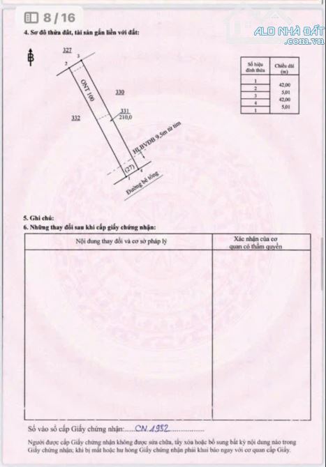 Bán lô đất chỉ 390tr Tân Hoà Gần ngã tư tuyến 3