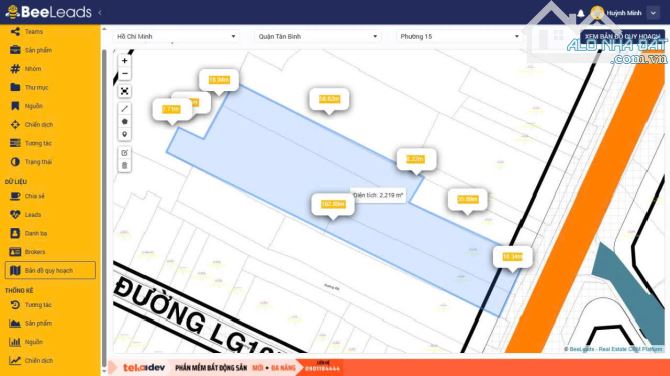 Bán nhà Mặt Tiền 99-101 Phan Huy Ích, P.15, Quận Tân Bình – Diện Tích Gần 2.300m²