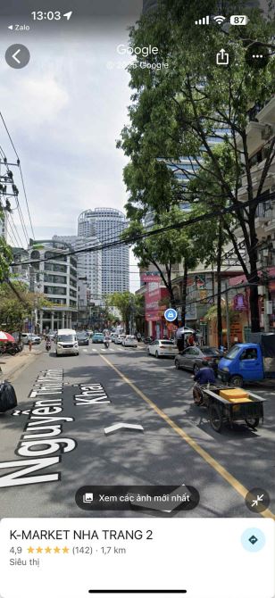 🔥🔥Bán đất mặt tiền Nguyễn Thị Minh Khai khu phố Hàn, Nha Trang gần biển, Thuê 120tr/thg