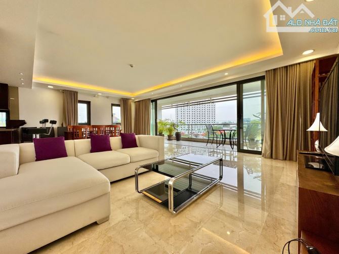 cho thuê căn hộ 3 ngủ cao cấp mặt hồ tây