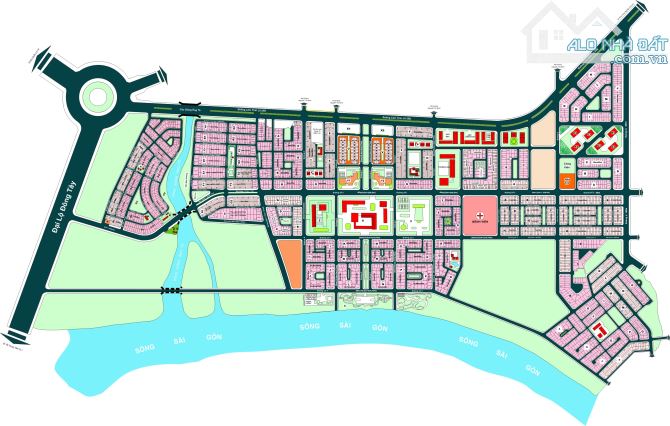 Bán đất dự án Khu dân cư số 1, Thạnh Mỹ Lợi, Quận 2: (5X20m) giá 130tr/m2 - 1