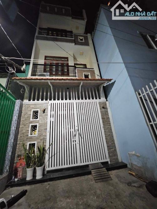 NHÀ 4 TẦNG 79M2(3.9X20)-HẺM 4M HẬU GIANG-GIÁ 7.9 TỶ