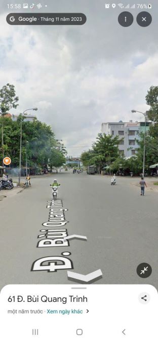 Nhà THÔ 3 TẦNG, mặt tiền đường bùi quang trinh 5,3 TỶ , kdc phú an ,TP cần thơ