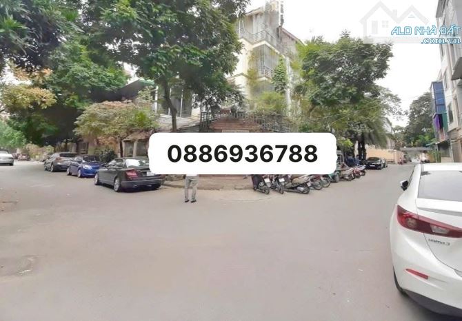 Biệt thự Lô góc khu phân lô BQP, Cầu Giấy❗️150m2 - MT khủng 22m