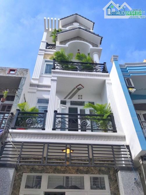 Bán nhà mặt tiền khu đường Vườn Lài, Tân Thành, Tân Phú [4x20, 80m2] - 4 tầng. 12 tỷ tl