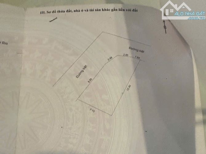 Bán lô đất 2 mặt kiệt Trần Đình Tri, Hoà Minh, Liên Chiểu, Đà Nẵng