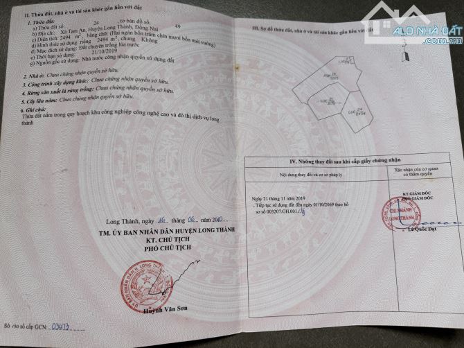 Chính chủ cần bán 2 sào 4 đất lúa xã tam an( thuộc xã An Phước mới)