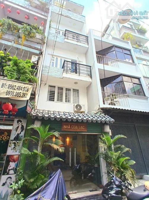 BÁN NHÀ ĐƯỜNG XE HƠI 6M – NGUYỄN THIỆN THUẬT, P.2, Q.3- 5 TẦNG-4PN- CHỈ 10 TỶ TL
