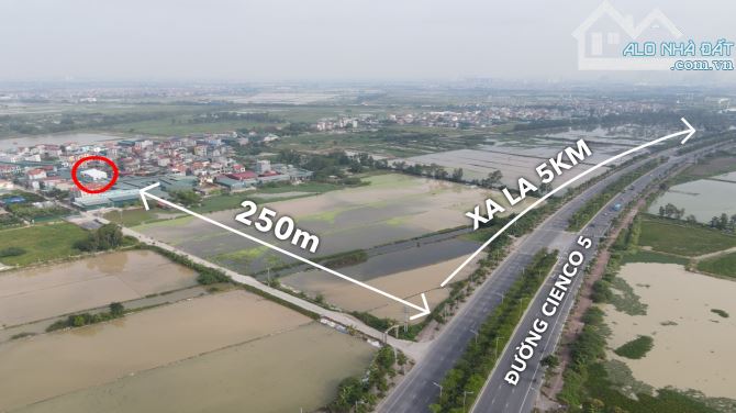 Mời thuê kho xưởng 660m2 h.đại có thể k.hợp làm v.phòng cách Xa La 5km trục đường Cienco 5 - 10