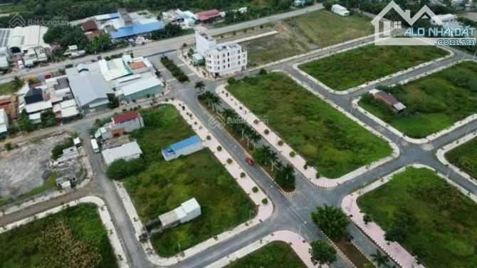 Cực Đẹp Lô Đất 100m2 Giá 1TY499 KDC Cảng Phước Đông,Thị Trấn Cần Đước,Quốc Lộ 50 - 1