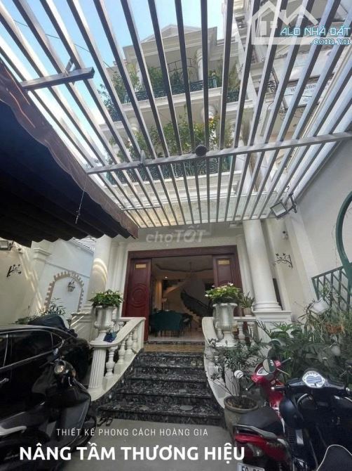 Biệt thự sân vườn 6 Hồ Xuân Hương Quận 3 DT 8x23m trệt 2 lầu giá thuê 190 triệu - 1