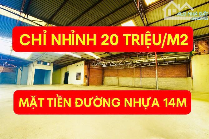 Bán Nhà Mặt Tiền Hóc Môn- 780M2( 12 x 64m)- Cấp4- Đường Nhựa 14M- Chỉ 17Tỷ. - 1