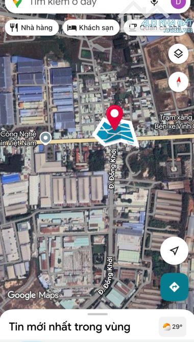 NGỘP Bán gấp lô đất mặt tiền ngay phường Trảng Dài Sổ Riêng Thổ Cư 1 tỷ 3 - 1